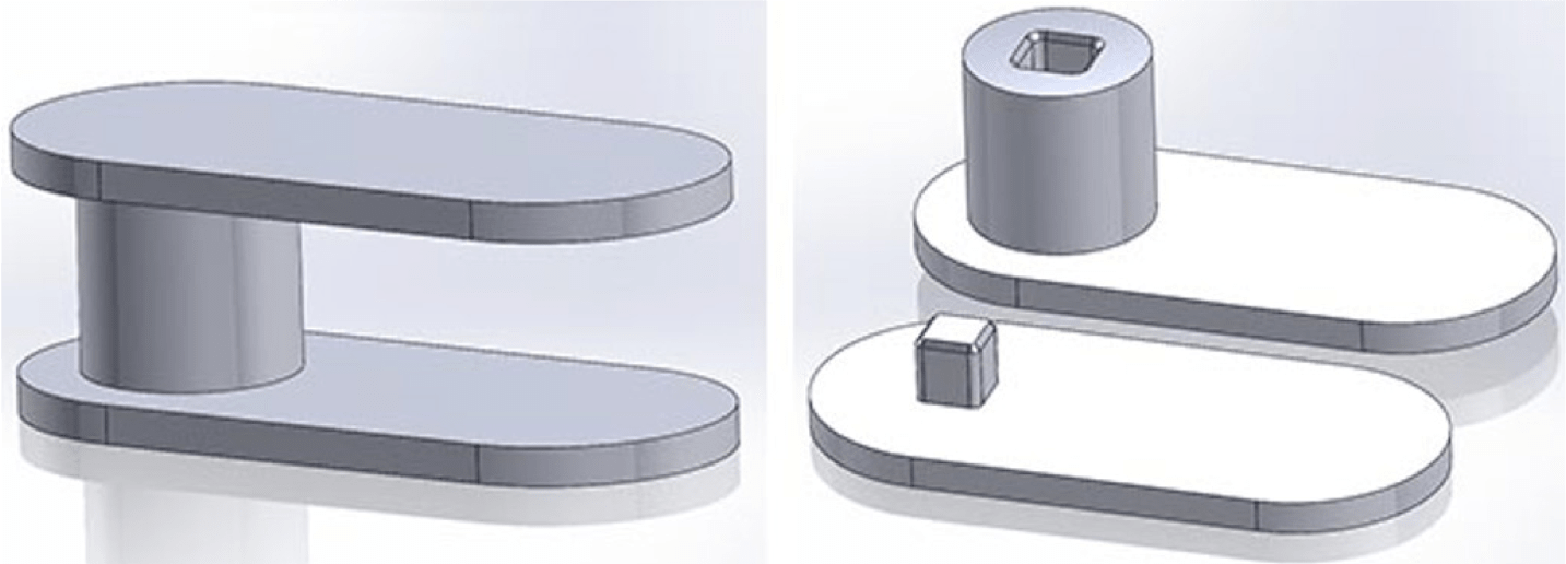 design to avoid support material 3D printing 
