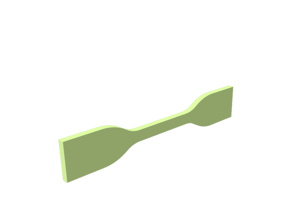 tensile specimen ASTM D638