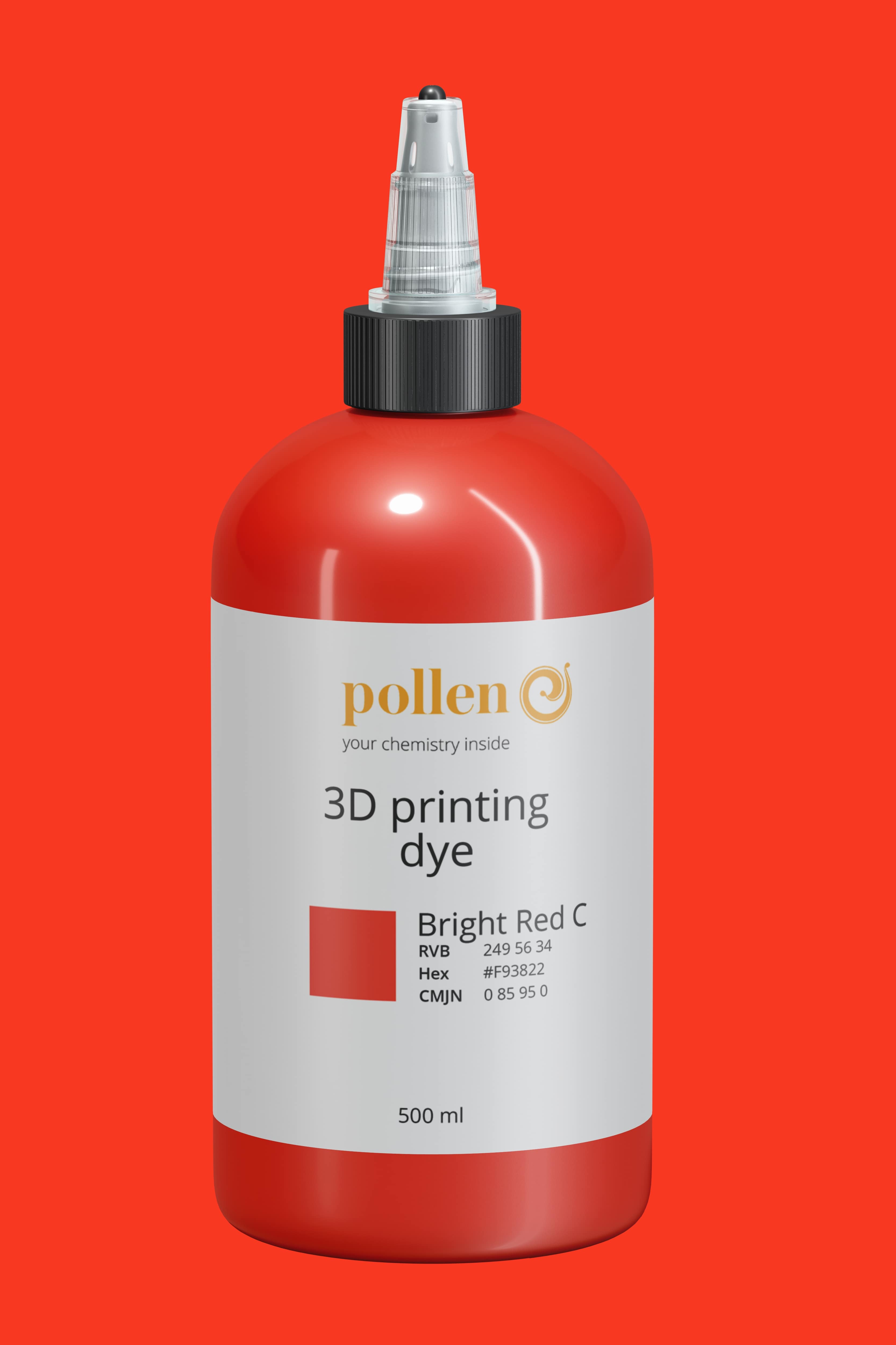 3D printing dye colorant teinture impression 3D industrial pellets