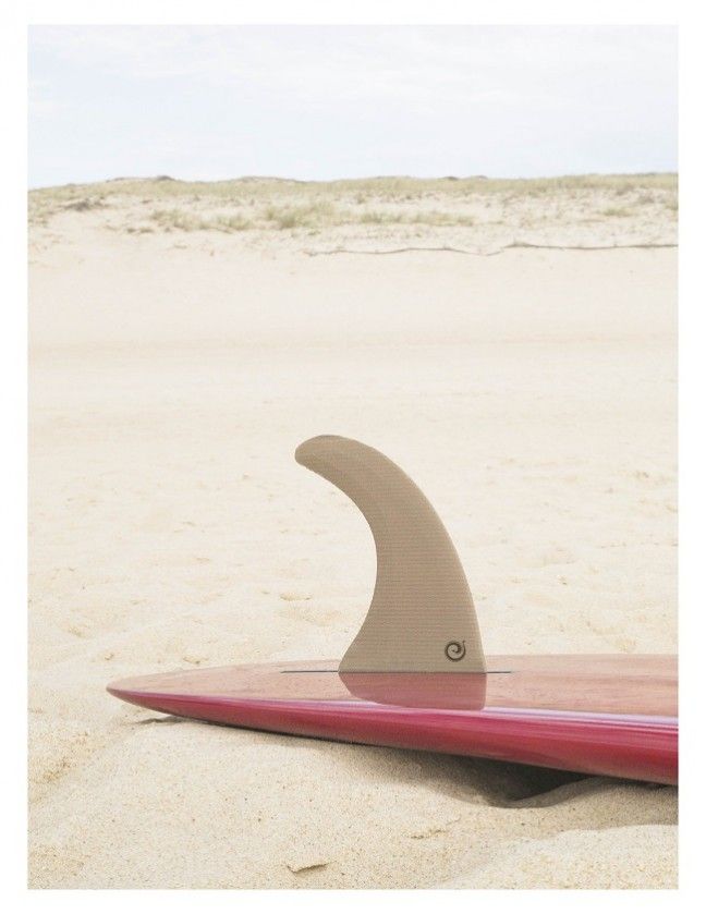 Pollen AM 3D printed surf fin printed with Pam - Pellet extruder