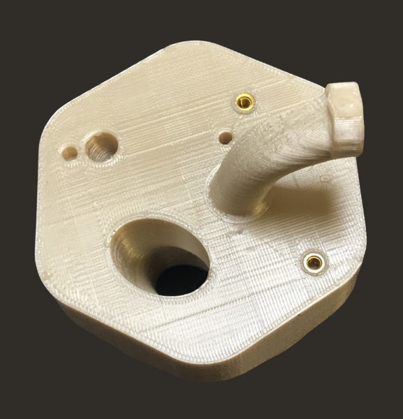 Pei ultem air intake drying cartridge Pollen AM  high performance 3D printing 3D printer industrial pellets granules extrusion small series medium series thermoplastic granules open to materials multi-material