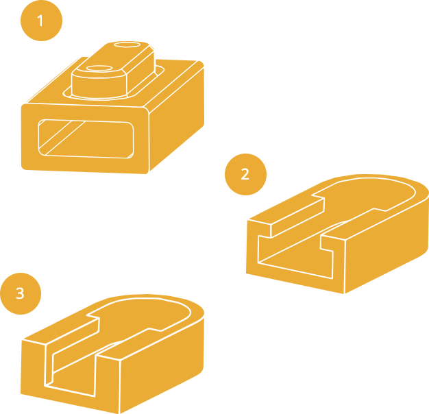 Règles de conception PIM impression 3D granulés céramique métal technologie ouverte aux matériaux noyau rétractable moulage par injection 