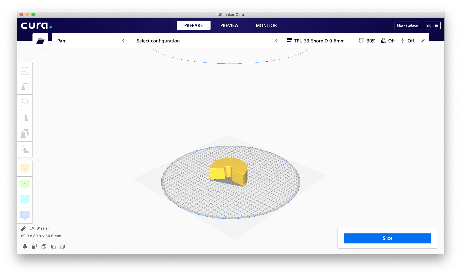 Production à la Demande Petites Moyennes Séries Impression 3D Matériaux Granulés Bonne Matière Faible Coût